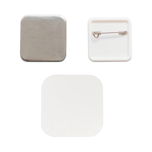 WE R MEMORY KEEPERS BUTTON PRESS REFILL SQUARE (31MM) - PIEZAS PARA BOTONES CUADRADOS