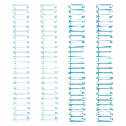 WE R MEMORY KEEPERS CINCH WIRES -BLUE .625 4/PKG - PAQUETE DE 4 ALAMBRES AZULES DE ENCUADERNACIÓN