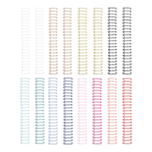 WE R MEMORY KEEPERS CINCH WIRES .625 16/PKG VALUE PACK - PAQUETE DE16 ALAMBRES DE ENCUADERNACIÓN