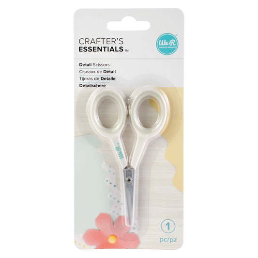 WE R MEMORY KEEPERS DETAIL SCISSORS-WHITE - TIJERAS PARA DETALLADO
