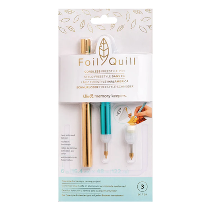 WE R MEMORY KEEPERS FOIL QUILL CORDLESS FREESTYLE PEN - LÁPIZ FREESTYLE INALÁMBRICO