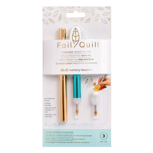 WE R MEMORY KEEPERS FOIL QUILL CORDLESS FREESTYLE PEN - LÁPIZ FREESTYLE INALÁMBRICO