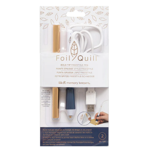 WE R MEMORY KEEPERS FOIL QUILL FREESTYLE PEN-BOLD TIP - PUNTA GRUEZA LÁPIZ FREESTYLE