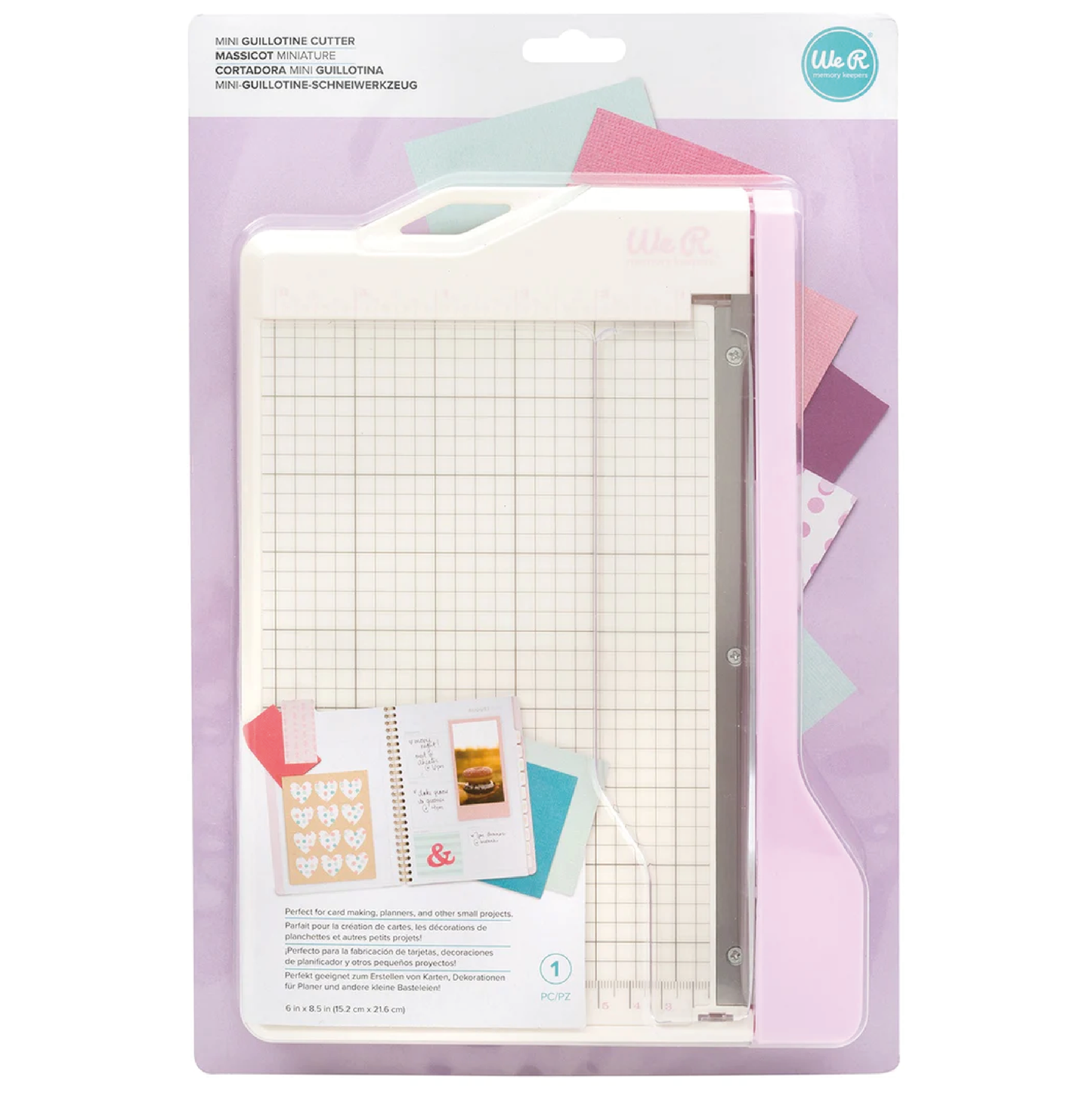 WE R MEMORY KEEPERS MINI GUILLOTINE PAPER CUTTER - MINI GUILLOTINA