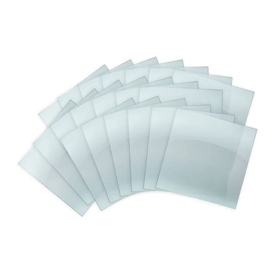 WE R MEMORY KEEPERS MOLD PRESS PLASTIC SHEETS 40/PKG-CLEAR -LAMINAS DE PLÁSTICO PARA HACER MOLDES