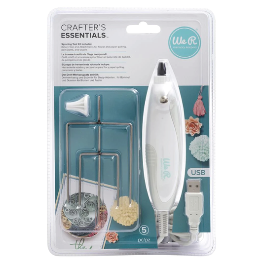 WE R MEMORY KEEPER SPINING TOOL - HERRAMIENTA PARA FILIGRANA PAQUETE CON 4
