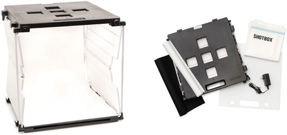 WE R MEMORY KEEPERS SHOTBOX PHOTO STUDIO KIT - ESTUDIO DE FOTO PORTATIL