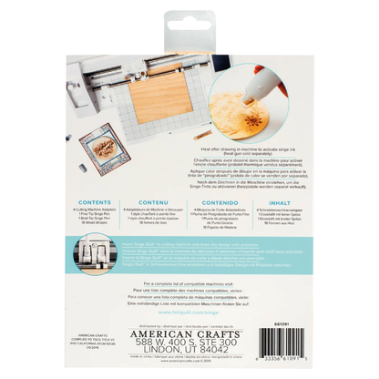 WE R MEMORY KEEPERS SINGE QUILL STARTER KIT - KIT PARA PIROGRABADO