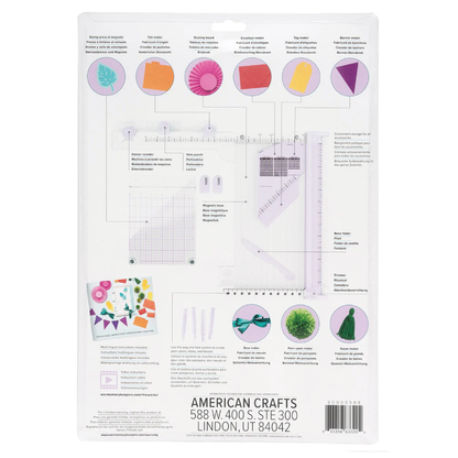 WE R MEMORY KEEPERS THE WORKS ALL-IN-ONE TOOL-LILAC - HERRAMIENTA TODO EN UNO