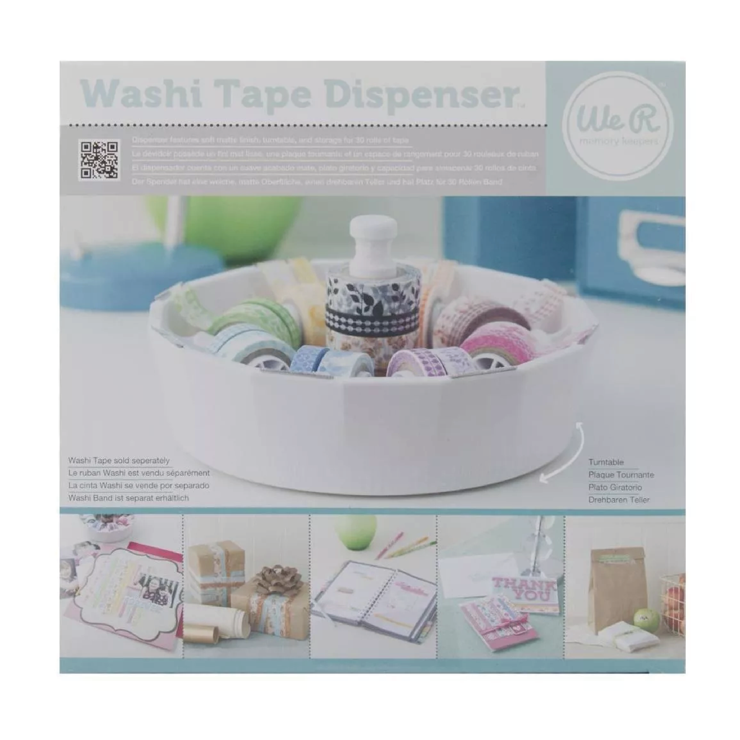 WE R MEMORY KEEPERS WASHI DISPENSER - DISPENSADOR DE CINTAS WASHI